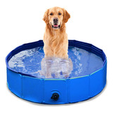 Zone Tech - Piscina Plegable Para Perros Y Mascotas, De Alta