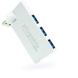 Concentrador Usb Giratorio De 4 Puertos Usb 3 0 Hub Pow...