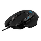 Logitech G502 Hero Mouse Gaming Con Cable, Sensor Hero 25k, 