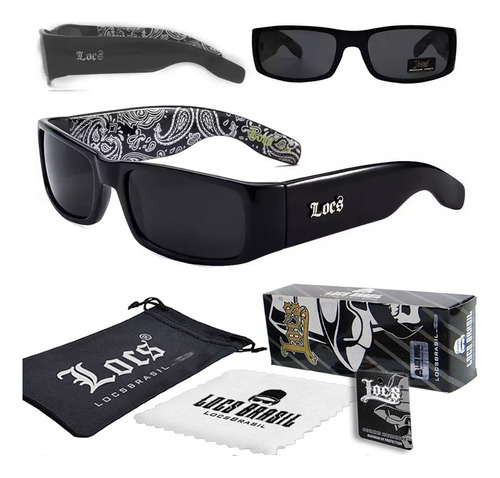 Óculos Escuro Locs Brasil - Og Bandana - Uv400 Premium