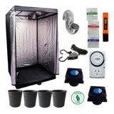 Combo Kit 3 Carpa Indoor 80x80x160 Accesorios Completo