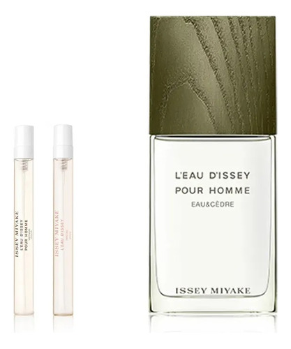 Kit Perfume De Hombre Issey Miyake Pour Homme Eau & Cédre Ed