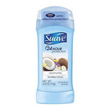 Suave Desodorante 2,6 Onza 24hr Coco Beso Invisible Sólido (