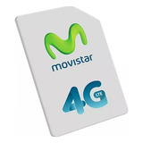 Sim Card Prepago Movistar 4g Lte X 50 Unidades Activadas