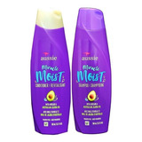 Kit Aussie Miracle Moist Shampoo E Condicionador 360ml