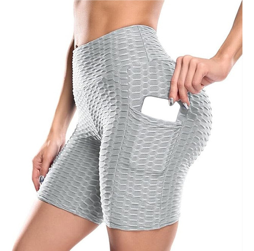 Short Licra Deportiva Levanta Pompa Anticelulitis Playa Gym