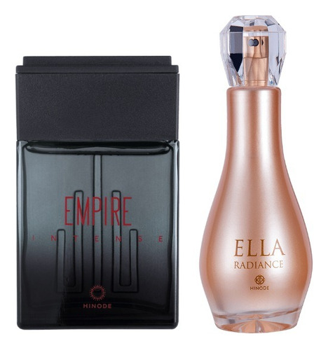 Kit Perfume Masculino Empire Intense Feminino Ella. 