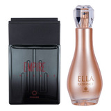 Kit Perfume Masculino Empire Intense Feminino Ella. 