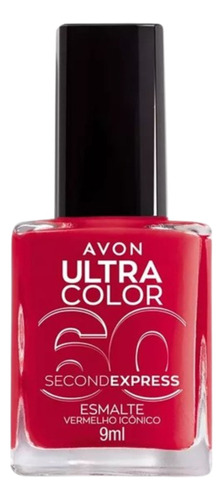 Avon Ultra Color 60s Esmaltes Vermelhos 9ml