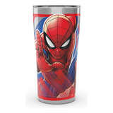 Marvel-spider-man Vaso Aislado De Triple Pared, Acero I...