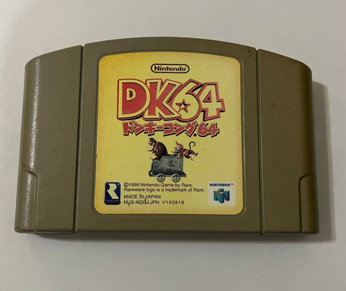 Donkey Kong Nintendo 64 Japones