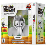  Chibi-robo! Zip Lash 3ds Amiibo Bundle Sellado * R G Galler