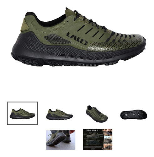 Zapatillas Importadas, Marca Lalo, Zodian Recon Selva.