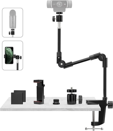 Soporte Para Cámara Web Montura Para Teléfono De Tornillo