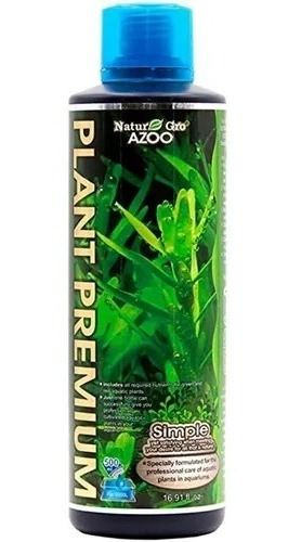 Azoo Plant Premium Fertilizante Abono Plantas Acuario 500ml