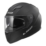 Casco Moto Integral 320 Evo Negro Mate Doble Visor