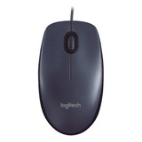 Mouse Óptico Usb Logitech M90 · Cómodo Diseño Ambidiestro