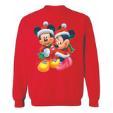 Buzos Navideños Navidad Mickey Mouse Minnie Mouse Pareja Sa4