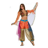 Disfraz De Bailarina Árabe Mujer Xl