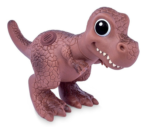 Boneco Dinossauro Tiranossauro Rex Com Som E Miniaturas Dino