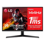 Monitor Gamer LG Ultragear 27  Ips Fhd Hdr 10 Freesync Vesa