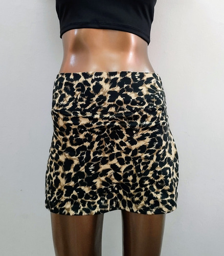 Pollera Con Short Deportiva Exotik Fitness #1259053381