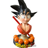 Goku Busto Com Esfera Dragão Action Figure