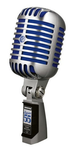 Micrófono Vocal Shure Super55 Dinámico Apariencia Clásica 