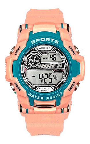 Reloj Digital Impermeable 30 M  Deportivo + Estuche