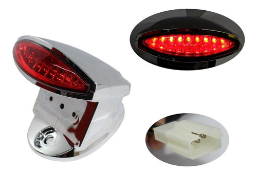 Calavera Trasera Led Stop Completo Italika Vitalia 125 150