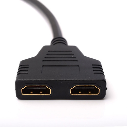 Cable Divisor Splitter 2 Television Hdmi V1.4 Full Hd