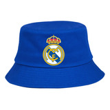 Gorro Pesquero Real Madrid Blue Sombrero Bucket Hat