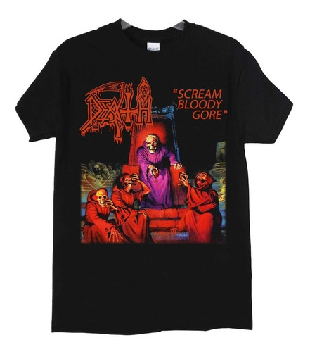 Polera Death Scream Bloody Gore Metal Abominatron