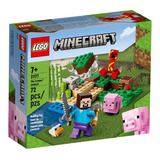 Lego® Minecraft - La Emboscada Del Creeper (21177) Cantidad De Piezas 72