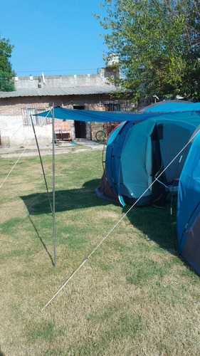 Carpa Para 4 Personas Con 2 Habitaciones Y Comedor 