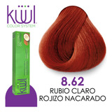 Tinte Kuul Profesional Tono K8.62 Rubio Claro Rojizo Nacarad