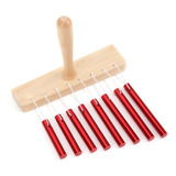 Orff Preschool Toys, Campanillas De 8 Tonos, Tubo De Hilera