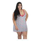 Camisola Liganete Kit 3 Plus Renda Feminina Estampada Calor