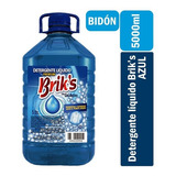 Detergente Liquido Azul Brik´s 5 Litros