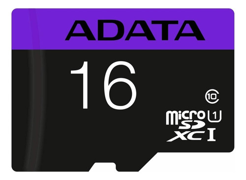 Memoria Micro Sd 16gb Premier Clase 10 Adata Envios