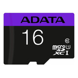 Memoria Micro Sd 16gb Premier Clase 10 Adata Envios