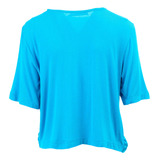 Camiseta Open Azul Magnifico Open Feminino