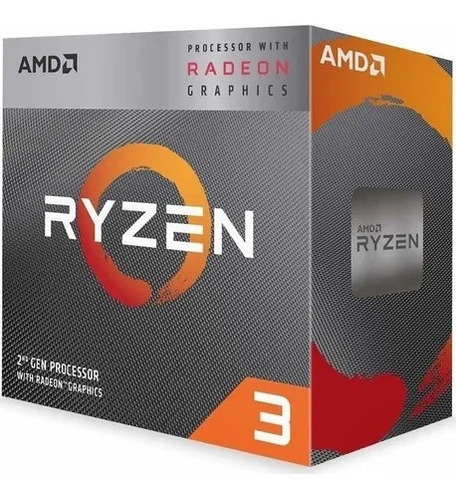 Procesador Amd Ryzen 3 3200g Con Radeon Vega 8 Graphics 