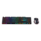 Combo Teclado Mecanico + Mouse - Ajazz Watcher Pro Negro 