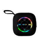 Bocina Speaker Pequeño Portable Con Luz Led Multicolor
