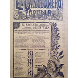 Antiguo Grabado El Cancionero Popular Jose Guadalupe Posada