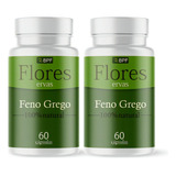 Feno Grego ( Trigonella Foenum) Fenacho Cáps/ 500mg 2 Potes