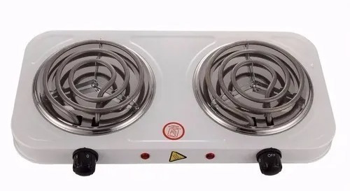 Cocina Doble Hornillas Electrica Espiral Cocinilla