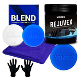 Cera Blend Paste Vonixx + Rejuvex Black + Pano Microfibra