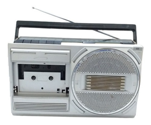 01 Rádio Philips Ar150 Antigo Toca Fita Am/fm P/ Restauro